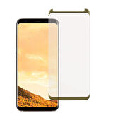 Samsung Galaxy S8 Tam Kaplayan Kavisli Cam Ekran Koruyucu